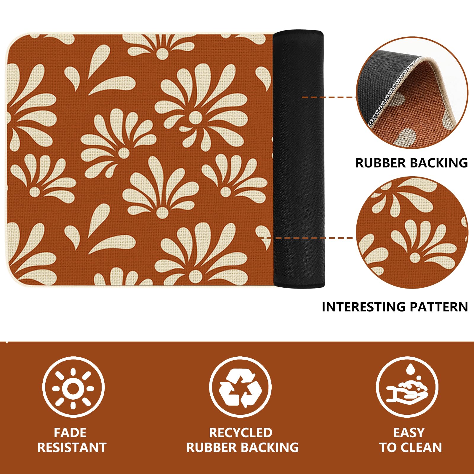 Amazon.com: FYSUIMU 2Pcs Cielito Lindo Kitchen Mats Floor Mats Non